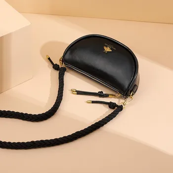 

2020 Luxury Designer Ladies Sling Shoulder Saddle Bags Women's Waist Bags Dumpling Travel Crossbody Bag PU leather Fashion