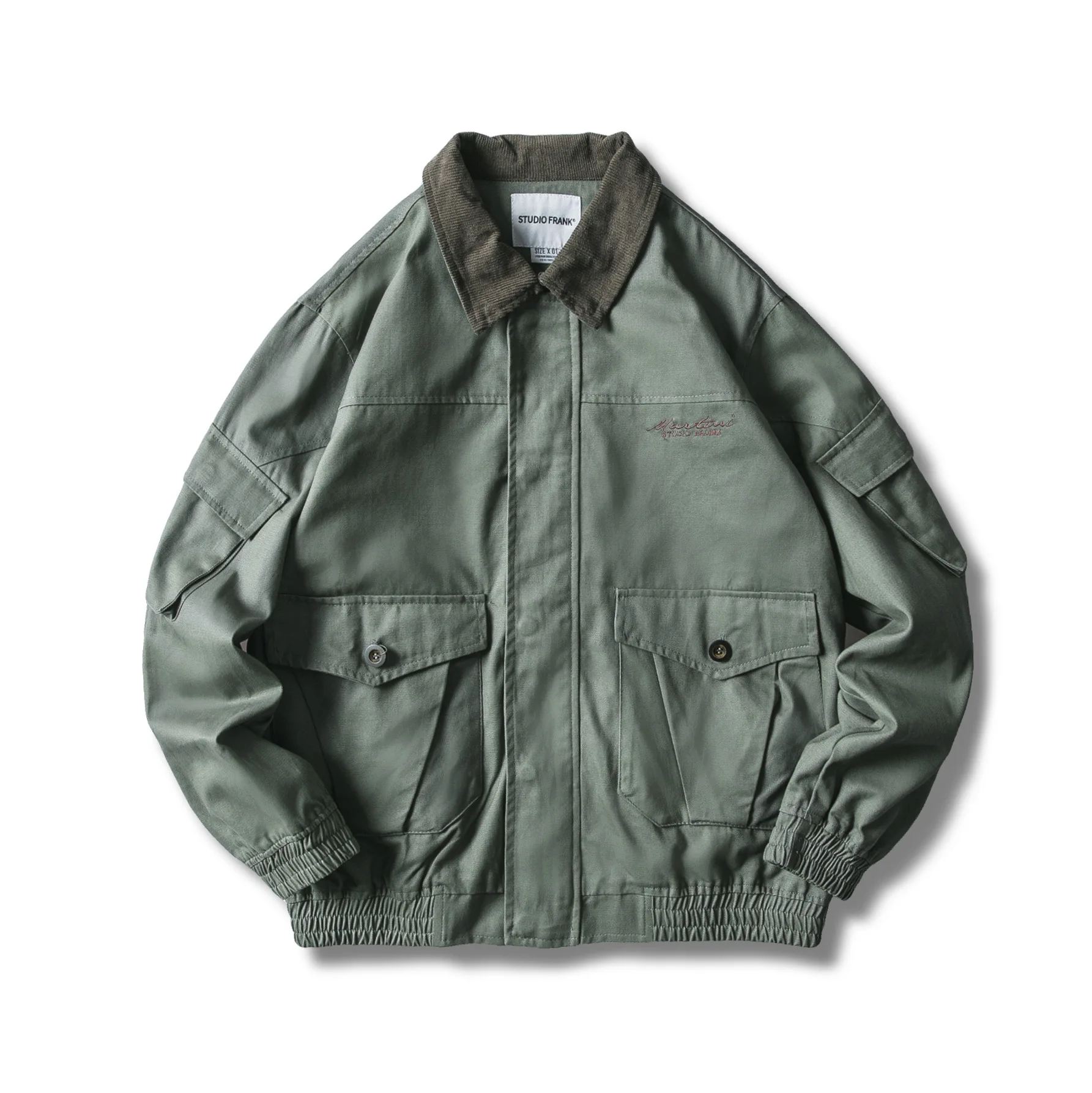 

City Where the Product Autumn New Style Jacket Men Popular Brand Multi-pockets Coat Japanese-style Men'S Wear Autumn Clothing Me