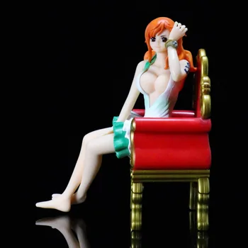 

Anime One Piece Nami Sofa Ver PVC Action Figure Collectible Model doll toy 15cm