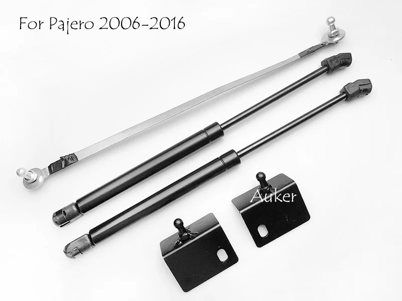  For 2006-2019 Mitsubishi Pajero Front Hood Engine Supporting Hydraulic rod Lift Strut Spring Shock 