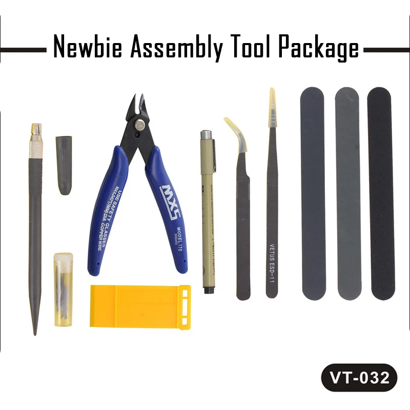 

New Hobby Modelling Tools Set Model DIY Accessories Craft Repair Fix Kits Modeler Basic For Gundam Modeler Kids Toys