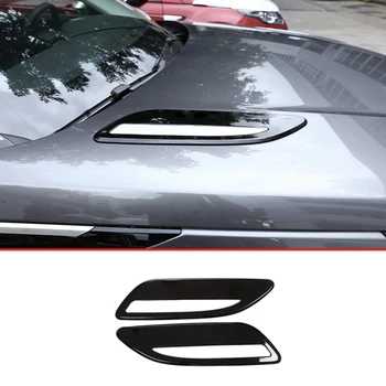 

Car Exterior Hood Air Vent Outlet Wing Trim for Range Rover Velar 2017-2019 Car Accessories Silver