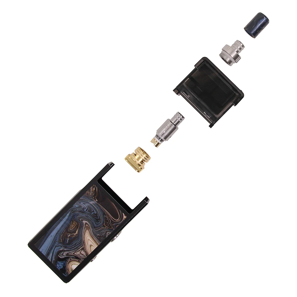 Оригинальный Smoant Pasito pod vape 1100 мАч Комплект Топ Регулируемый контроль потока