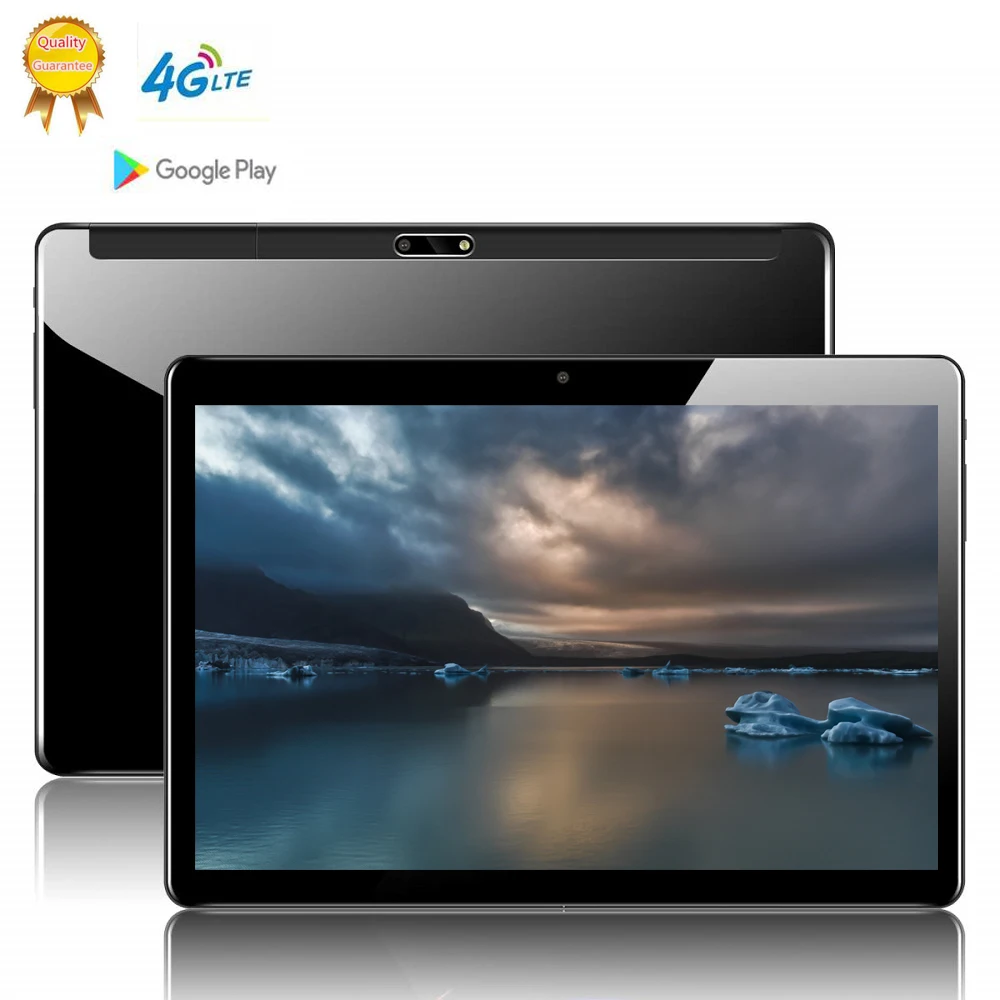 

6000mAH 10.1' Tablets Android 9.0 MTK6753 Octa Core Ram 6GB ROM 64GB Dual Camera 8MP Dual SIM Tablet PC Wifi GPS bluetooth phone
