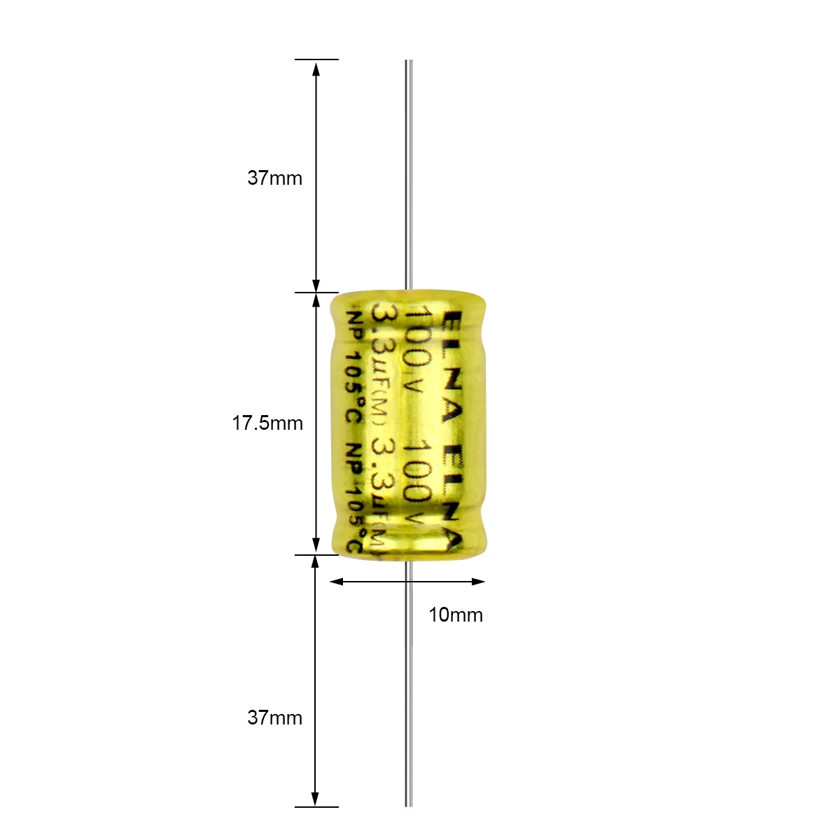 Audio Capacitor Non Polarity Frequency Divider Crossover Polypropylene 1UF 1.5UF 2.2UF 3.3UF 4.7UF 5.6UF 6.8UF 2Pcs audio capacitor polypropylene film capacitor
