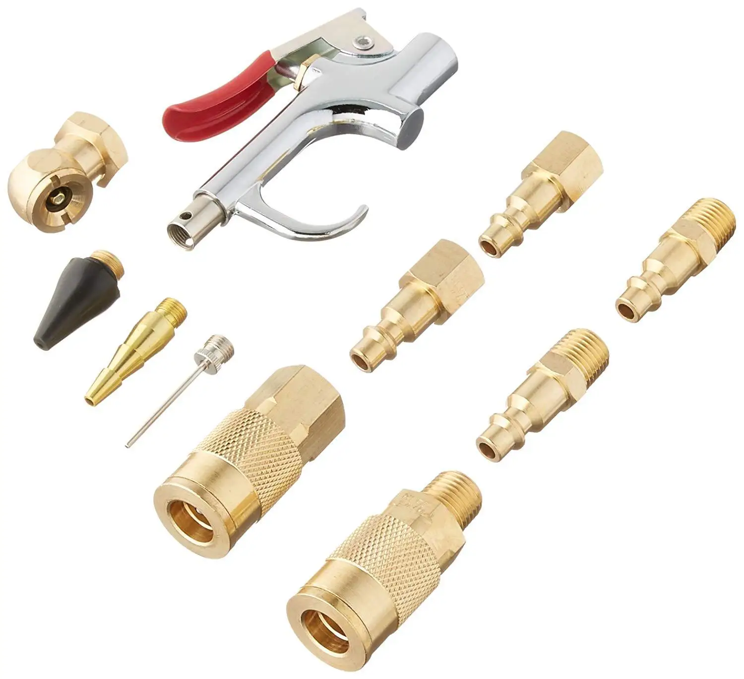 

Ding Pneumatic American-Style Copper Quick Joint 12 Pieces