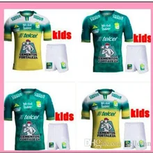 Детский комплект для клуба Леон, футбольные майки для клуба, Лига, МХ, Леон, домашние футбольные футболки, Camisetas de Futebol Leon, Джерси, 19, 20