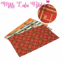 8x13 дюймов(20x34 см) Рождество проверить Пёс из мультфильма цифровая печать виниловая лента свободу вырезать кусок 60 шт./упак. "сделай сам" без рукавов, для детей, с полоской на заказ