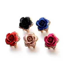 Модные ювелирные изделия в богемном стиле, цветок, горный хрусталь, серьги для женщин, Летний стиль, серьги boucles d oreille femme accesorios mujer A1