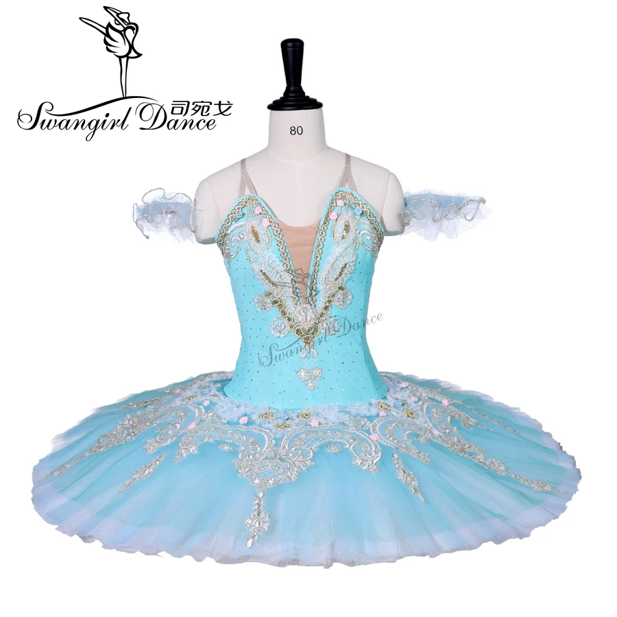 girls light blue swan lake ballet tutu,pink professonal ballet tutu for competition,ballet costumes for girlsBT9059