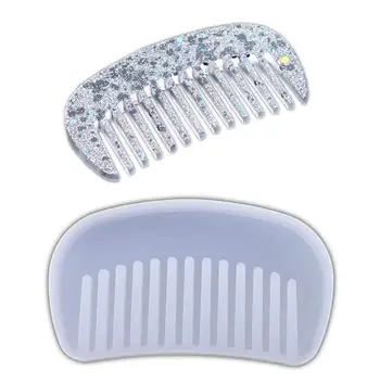 

Comb Silicone Molds,Combs Making and DIY Craft Make,Semi-Transparent