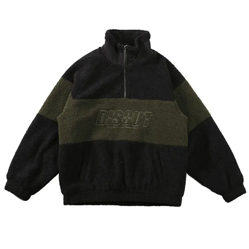 black DMY1468 XITAO трикотажная парка с буквенным принтом, пэчворк, хит, цвет, элегантный, длинный рукав, воротник-стойка, широкая талия,, зимнее пальто для миноритарных детей, DMY1468 - Цвет: black DMY1468