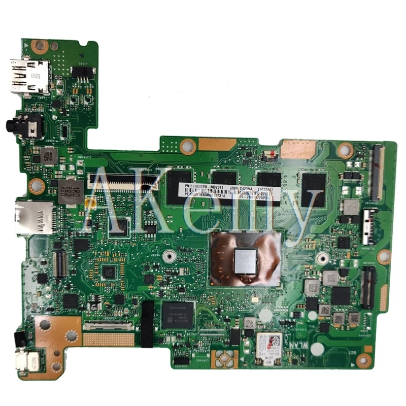 C423NA материнская плата для ноутбука 32 Гб SSD для ASUS Chromebook C423NA C423N C423 N3350 cpu 4 Гб ram оригинальная mianboard ТЕСТ ОК