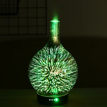

Electric Aroma Essential Oil Diffuser Firework Light Air Humidifier Aromatherapy Essential Oil Cool Mist Humidifier With US Plug