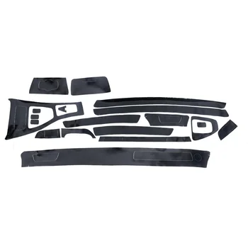 

Carbon Fiber Pattern Car Stickers Scraper Set Fit For BMW 3 Series E90 2005-2013