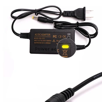 

High Qualit US Plug Power Supply DC 12V 2 A Power Supply Adapter DC 12 Volt Power Supply Adapter For Monitoring