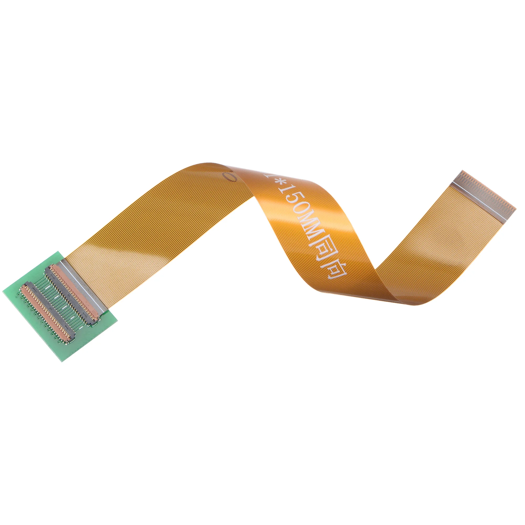 

uxcell Flexible Flat Ribbon Cable with Extension Connector 0.3mm Pitch 51 Pin 150mm Set