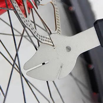 

Adjuster Bicycle Repair Rotor Stainless Steel Wrench Portable Universal Tray Flattening Tuning Correction Tool Brake Disc Bike