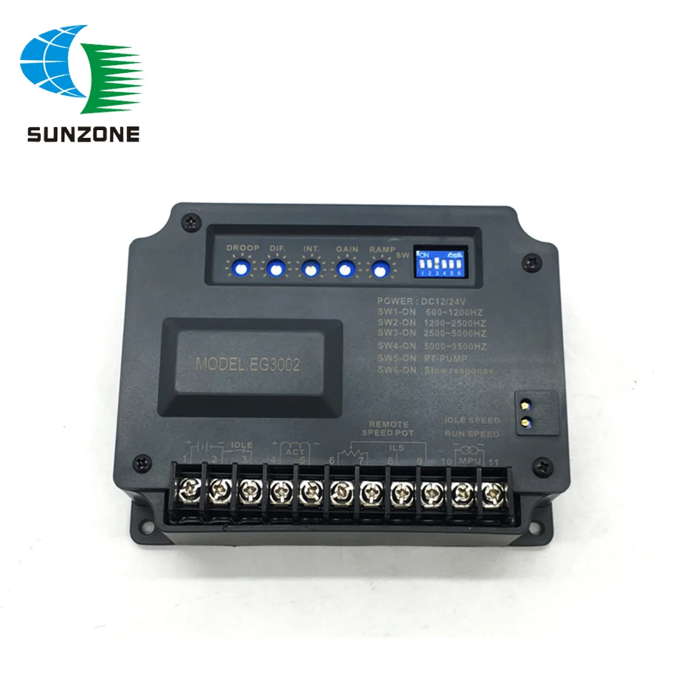 

Diesel Generator Electronic Governor Controller EG3002 Engine Speed Control Unit