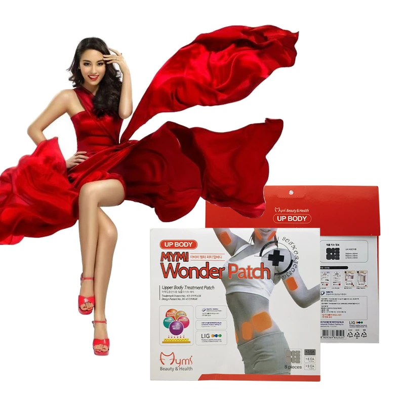 Mymi Wonder Hot 30 дней быстрый патч для похудения живота тонкий патч для похудения живота сжигание жира палочка для пупка потеря веса инструмент для похудения