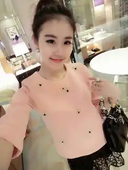 

Summer 2020 short beige sleeve t shirt Women Top Garment beige