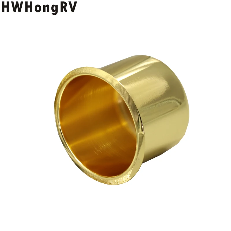 Gold Plated Cup Holder For Bottle On The Table Yacht Cup Holder Camper Office Desk Wagon And Caravan Drink