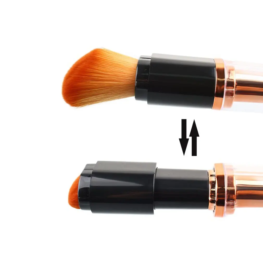 

Double Head Pro Cosmetic Makeup Brush Powder Foundation Blush Brush Soft Pencil Contour Eyeshadow Make Up Brush