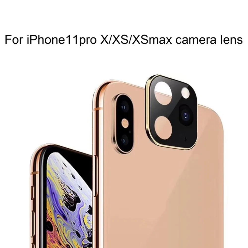 Для Iphone11Pro X/Xs/Xsmax пленка для объектива камеры из титанового сплава Крышка для объектива мобильного телефона Аксессуары для мобильных телефонов