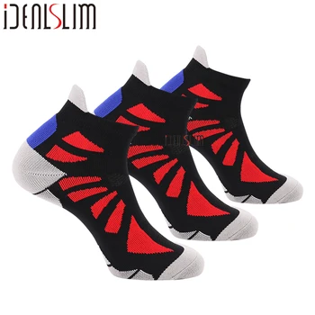 

IDEALSLIM Sports Socks Lot Set Women Compression Low Cut Socks Thick Cushiong Quick Dry Breathable Wicking