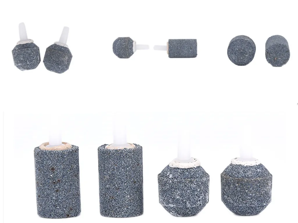 1Pc Air Bubble Stone Aquarium Fish Tank Aerator Pump Hydroponics Oxygen Diffuser Aquarium Air Pumps Stone Accessories