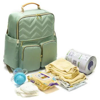 

Waterproof Diaper Bags Backpack Fashion Women Mom Travel Backpack Multifunction Baby Nappy Bag Insulation Nursing Mochilas Mujer