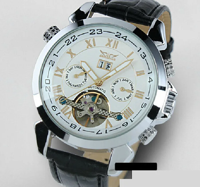 

Hot Selling jaragar Automatic Analog Watch Multi-functional Large Dial MEN'S Watch Automatic Movement MEN'S Watch