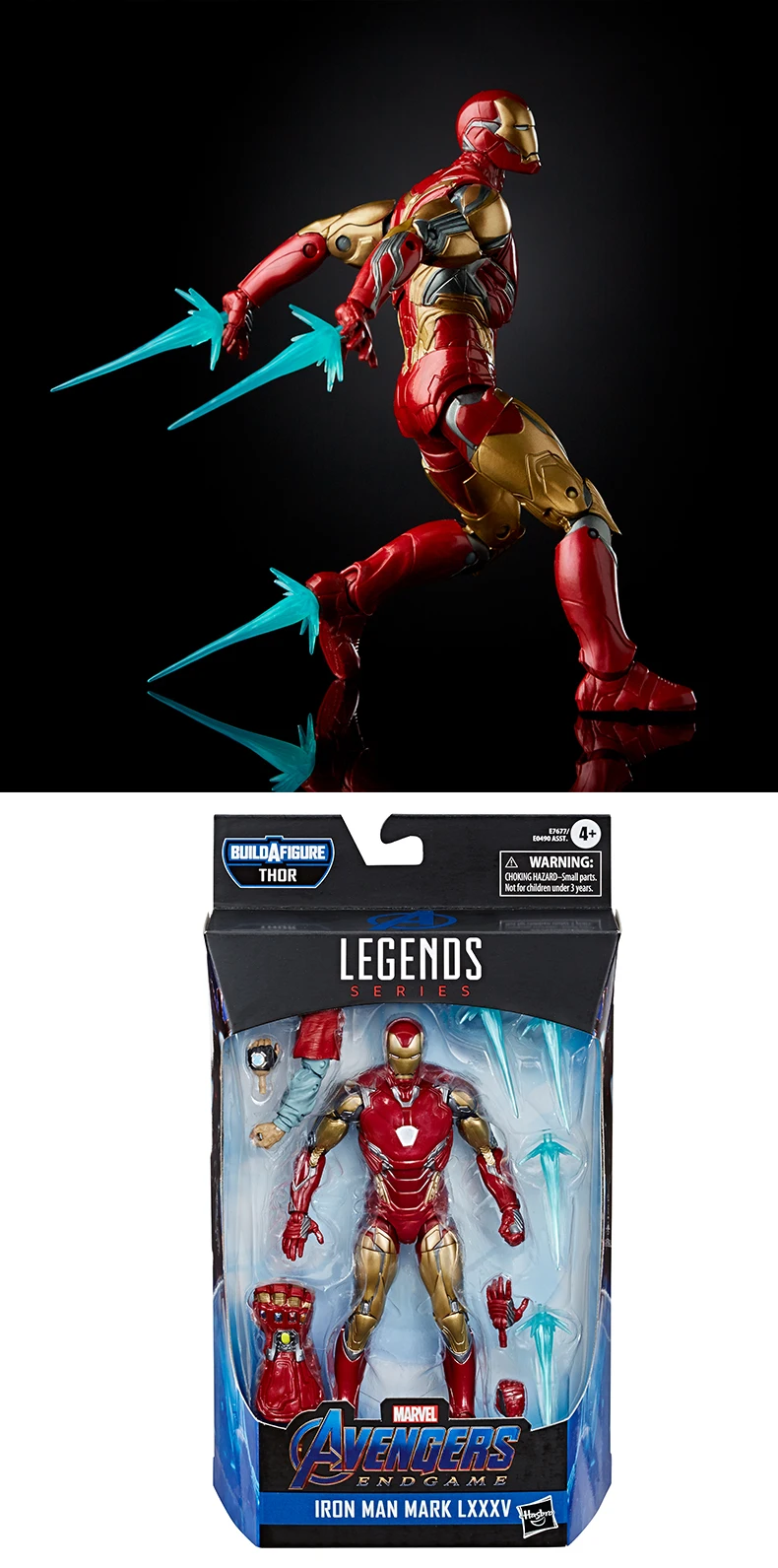 avengers endgame marvel legends iron man