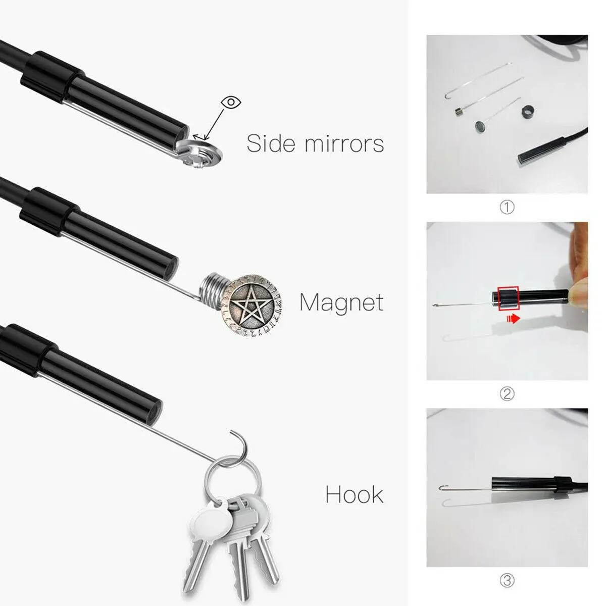 30M Industrial Automotive Car Endoscope Mini Usb Type c Endoscopic Flexible Cable Camera Borescpe for Mobile Android Smartphon 30M Industrial Automotive Car Endoscope Mini Usb Type c Endoscopic Flexible Cable Camera Borescpe for Mobile Android Smartphon