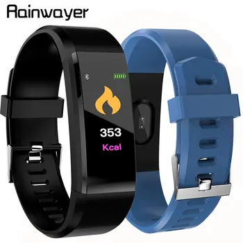 

115 Plus Smart Wristband Blood Pressure Watch Fitness Tracker Heart Rate Monitor Band Smart Activity Tracker Bracelet A2