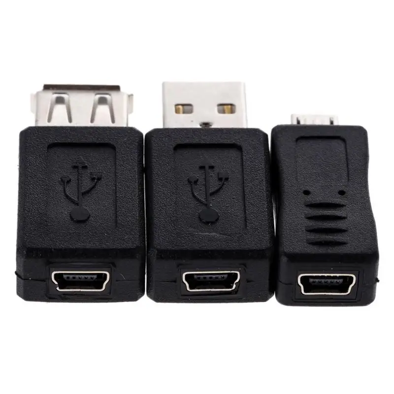 10 шт. OTG 5pin F/M адаптер переходник USB для мужчин и женщин Micro USB