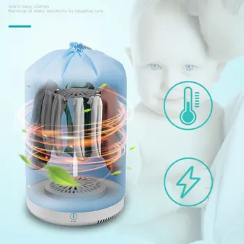 

Portable Electric Clothes Dryer Folding Mini Travel Quick Drying Socks Underwear Warm Air Dryer Drying Machine Digital Automatic