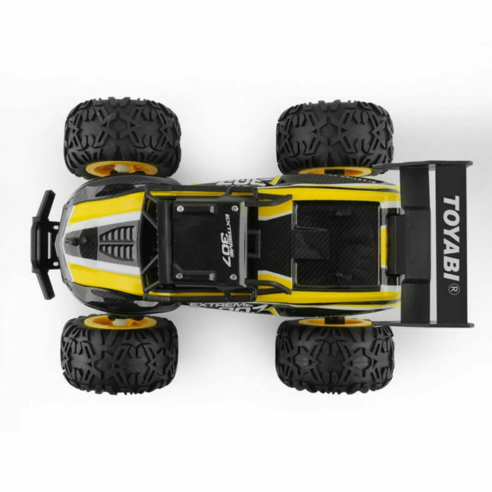 2,4G 1:18 Monster Truck Мини RC автомобиль с дистанционным управлением для гонок по всей местности мощная детская игрушка внедорожник с питанием от батареи ПВХ