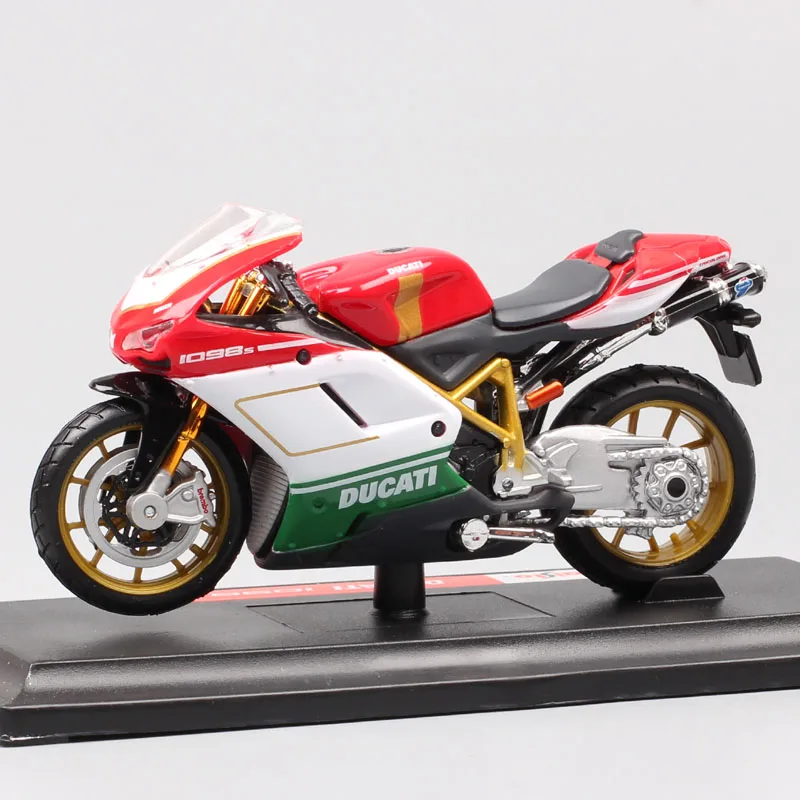 Миниатюрная модель гоночного мотоцикла maisto Ducati 1/18 s спортивный велосипед уличный