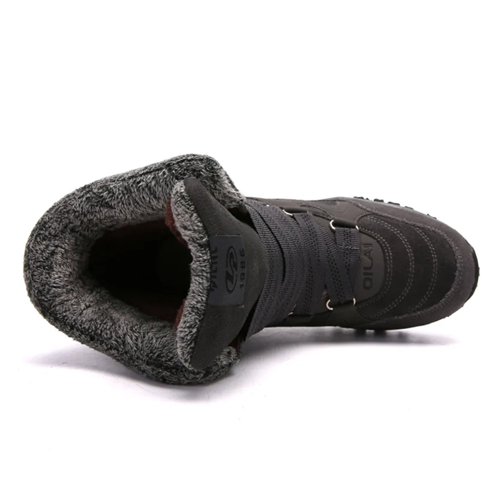Зимние женские ботинки; Лидер продаж; модные зимние теплые ботильоны; schuhe damen; зимняя обувь; sapato feminino;# y2* 1