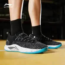 Li-Ning Для мужчин скорости V плей Профессиональная баскетбольная обувь Подушка подойдет как для повседневной носки, так Пряжа Подкладка облако Спортивная обувь Кроссовки ABAP011 SJFM19