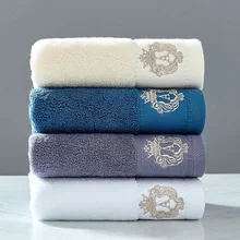 Ensemble de serviettes à main 100% coton, 1 pièce, haute qualité, serviette de bain + Facetowel doux, serviette de visage compagnon de bain, salle de bain