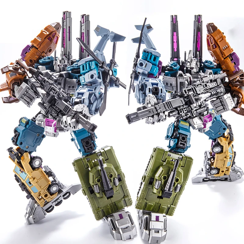 Трансформация Bruticus 5в1 G1 PT05 PT-05 негабаритных 27 см фигурка робота детские игрушки комбинация деформации Коллекция Модель