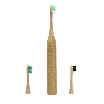 

Eco-Friendly Sonic Bamboo Electric Toothbrush USB Rechargeable Bamboo Toothbrush Waterproof Ultrasonic Automatic Tooth Brush