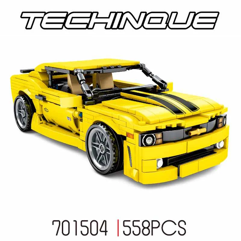 

558pcs Technic Pull Back Sports Car Building Blocks Toy Compatible Legoed City Car Enlighten Bricks Kids Birthday Gift Toy WJ057