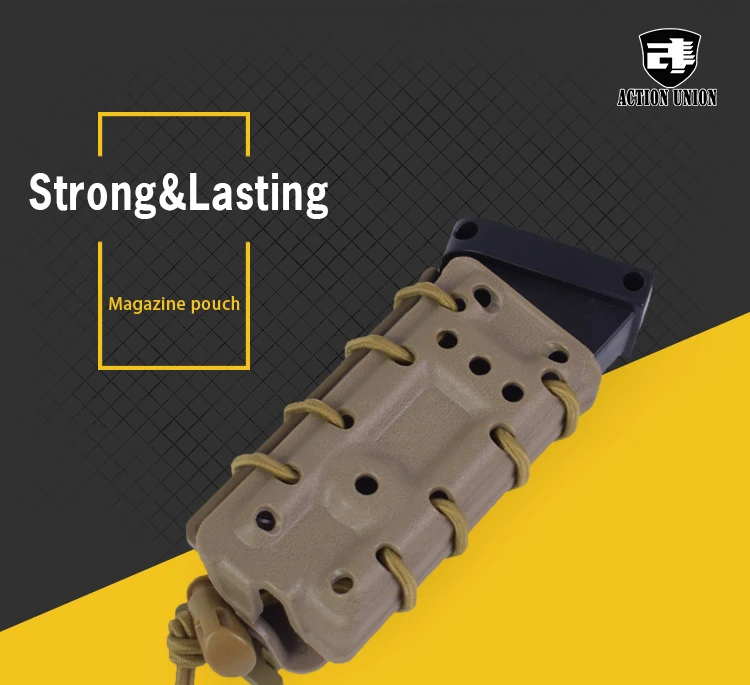 ActionUnion Тактический Подсумок Glock Клип Быстрый Маг Molle сумки быстро тяните ремень страйкбол пистолет Охота Открытый военный