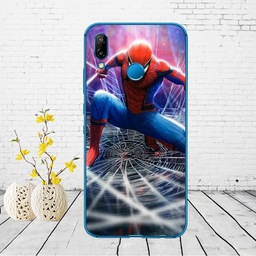 16 20DD Бэтмен Супермен флэш чудо женщина чехол Спайдермен для huawei P9 P10 P20 P30 Lite mate 10 20 PRO lite p smart чехол - Цвет: 16