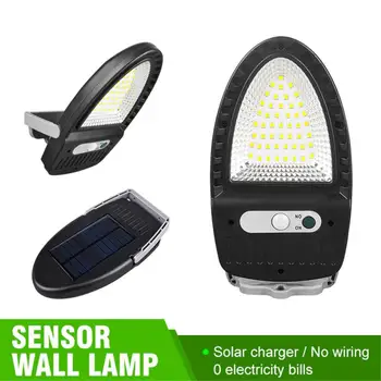 

LED Solar Light Outdoor Solar Lamp PIR Motion Sensor Wall Light Waterproof Sunlight Powered for Garden Decoration Wall Lamp