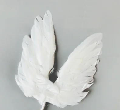 angel wings Крылья Ангела Топпер для торта «С Днем Рождения» вечерние принадлежности Дети красивый торт DIY украшения аксессуары кекс детский душ - Цвет: angel wings