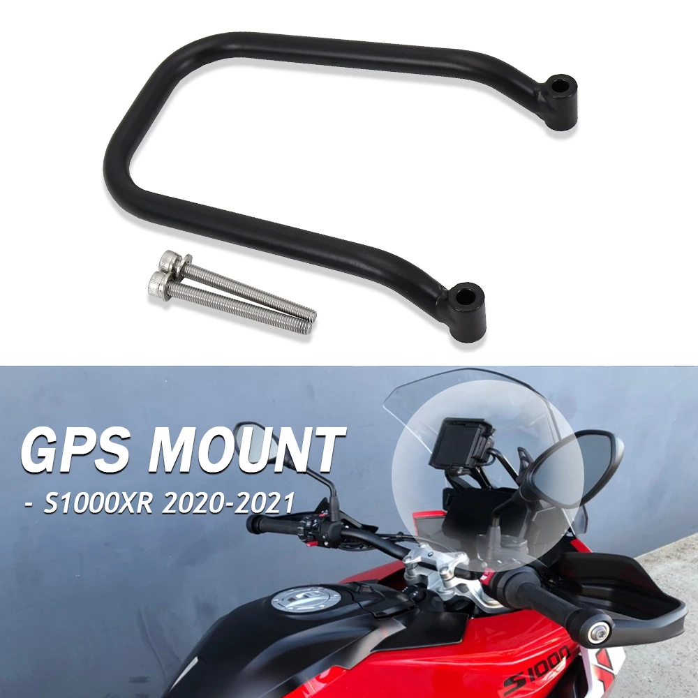 NEW 2020 2021 Motorcycle Navigation Bracket For BMW For S1000XR For S 1000 XR Mobile Phone GPS Plate Bracket Phone Holder USB phone holder usb charger for bmw r ninet g310r s1000xr s1000r 2014 15 16 17 2018 motorcycle gps navigation bracket